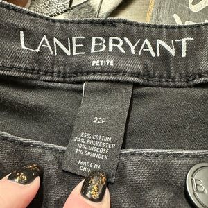 Lane Bryant Petite black skinny Jean
